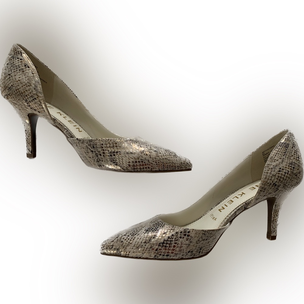 𝅺Anne Klein Metallic Pumps size 8.5